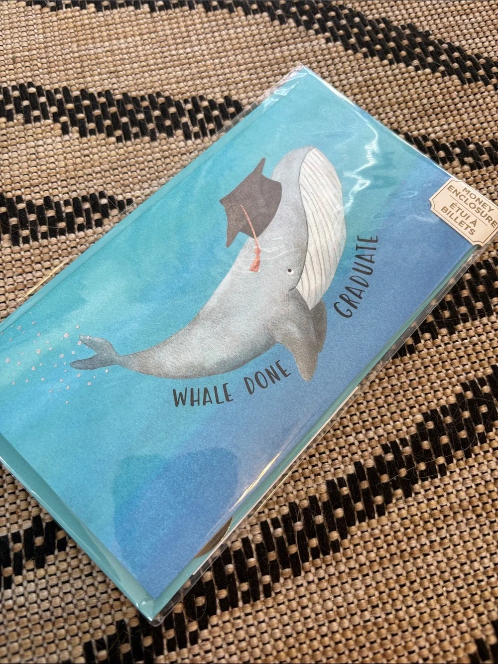 🆕Papyrus “Whale Done” Funny Graduation Greeting Card